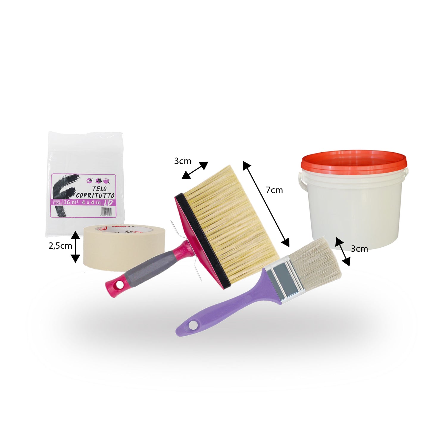 Kit Accessori verniciatura grande